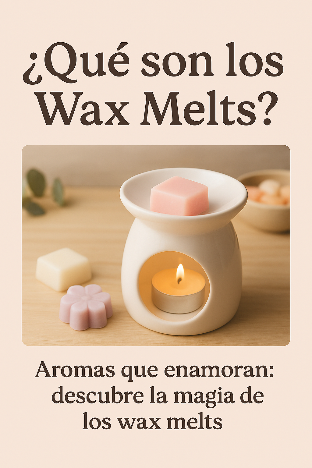 “Wax Melts: la forma más bonita y aromática de perfumar tu hogar”