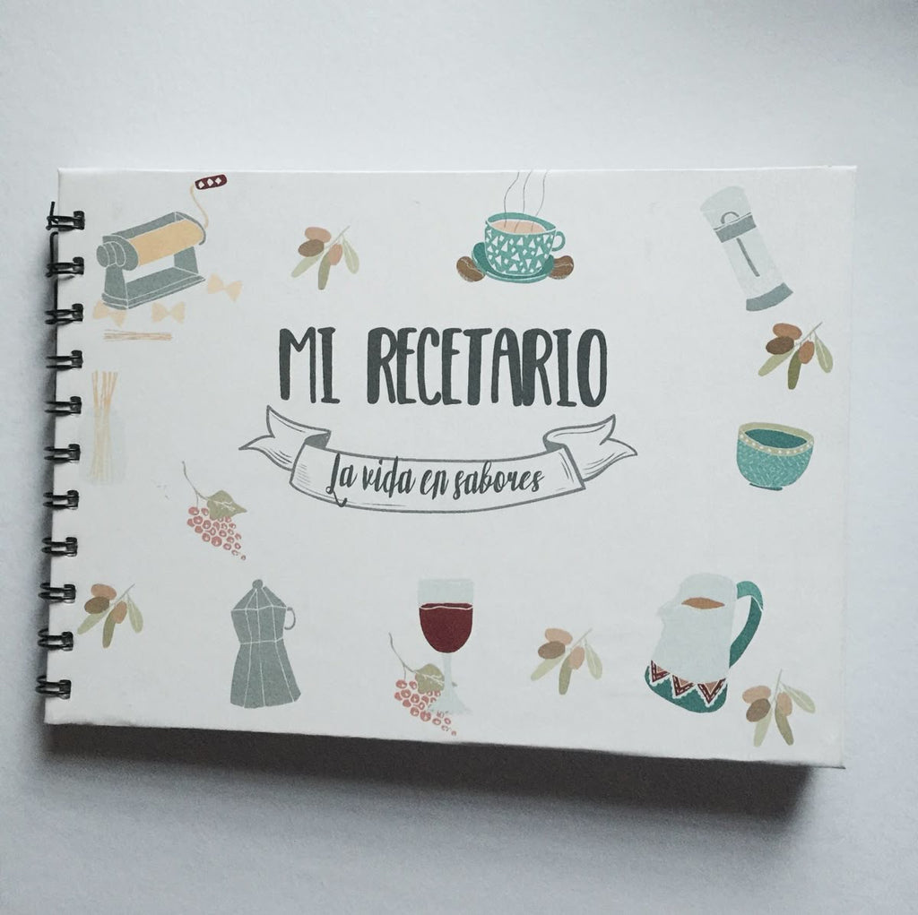 Libreta Recetario