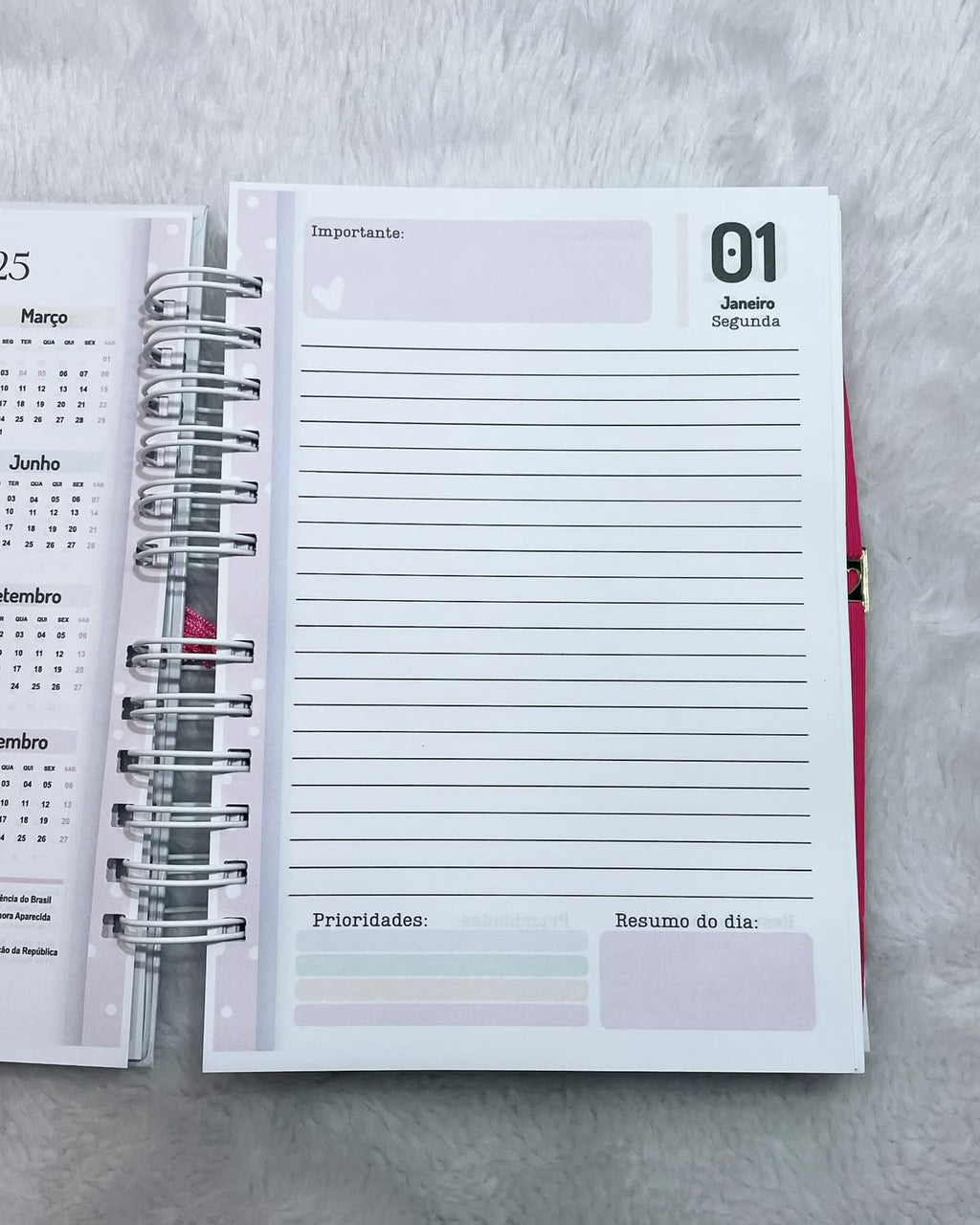 Agenda personalizada